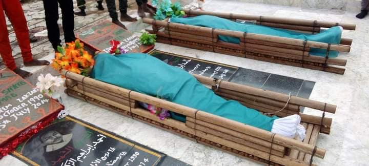 funeral of shahid zahradeen and mubarak in zaria 29-8-2022